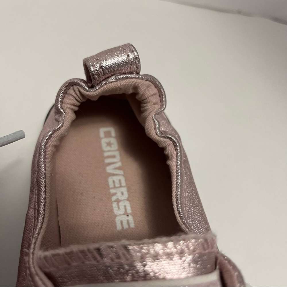 Converse Metallic Pink Sneakers - Picture 14 of 14